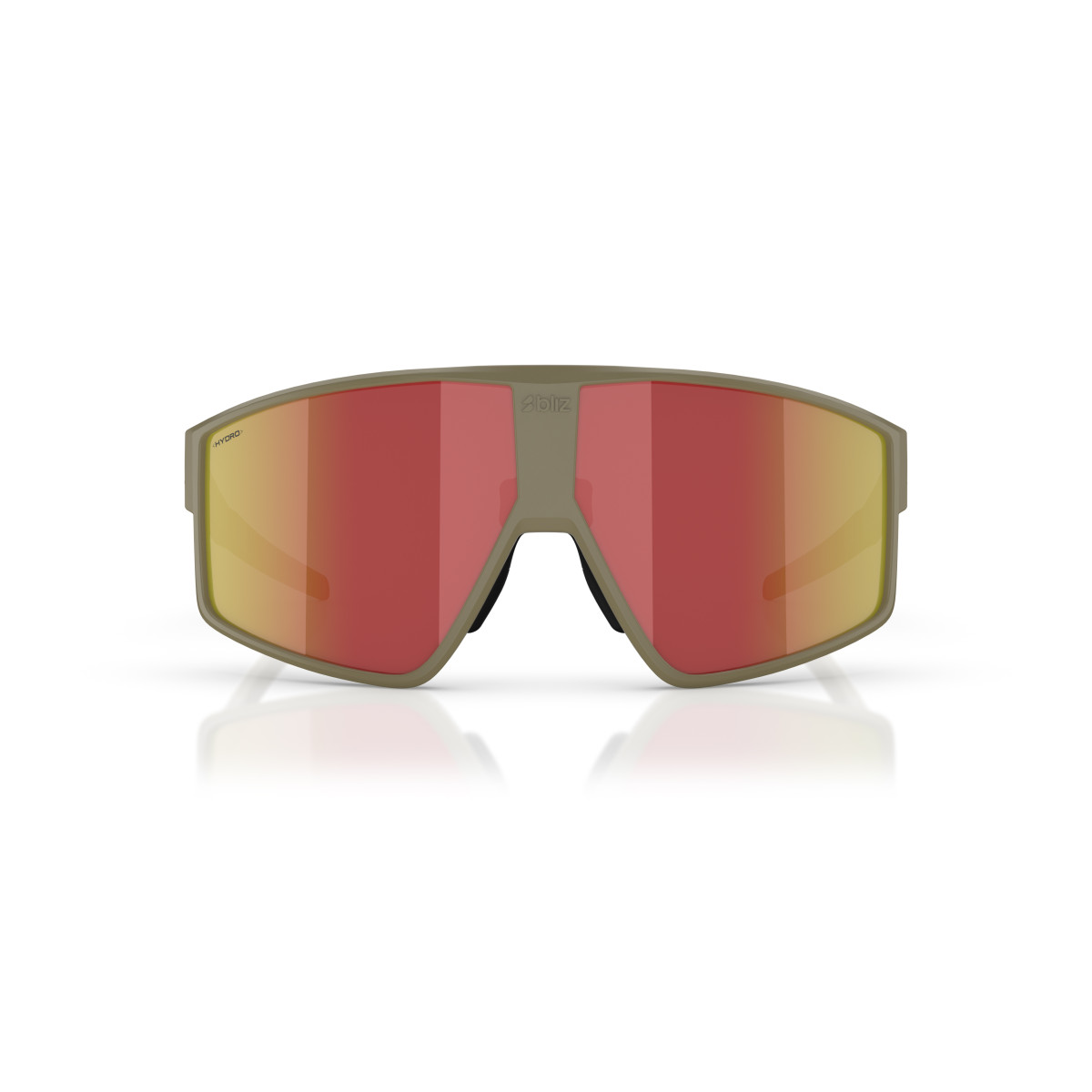 BLIZ P002 saulesbrilles | Matte Camo Green - Red Revo