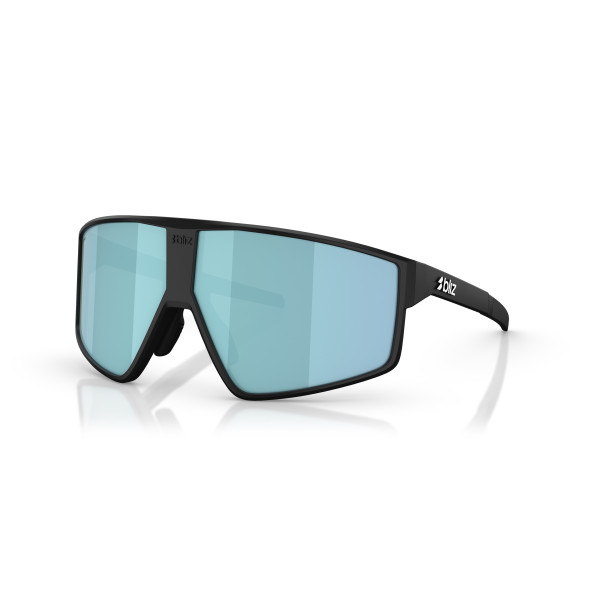 BLIZ P002 Small saulesbrilles | Matte Black - Smoke Ice Blue