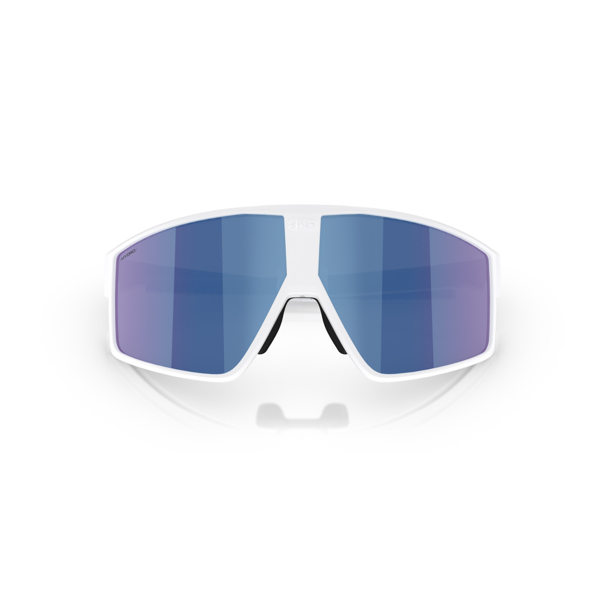 BLIZ P002 Small saulesbrilles | Matte White - Smoke Blue Multicolour