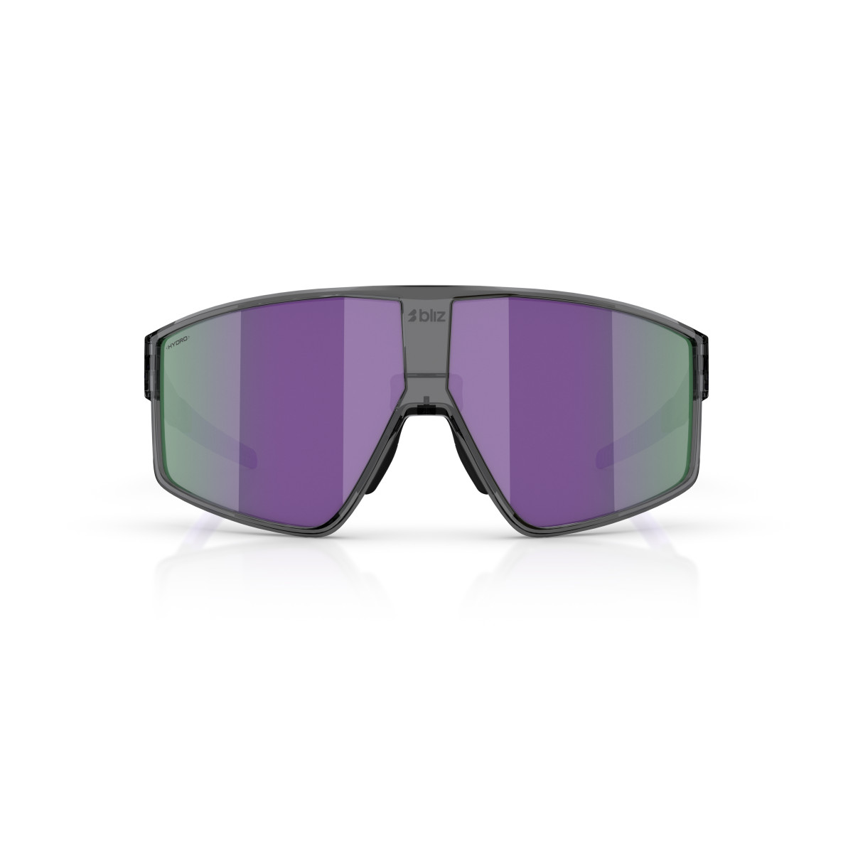 BLIZ P002 Small saulesbrilles | Crystal Black - Purple