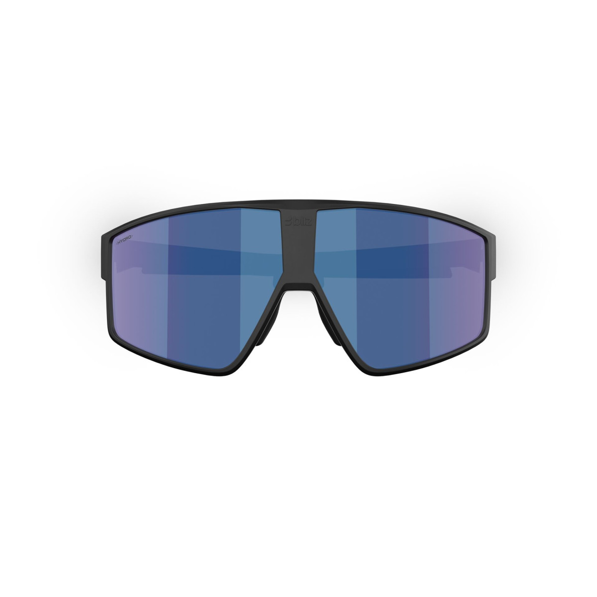BLIZ P002 Small saulesbrilles | Matte Black - Smoke Blue Multicolour