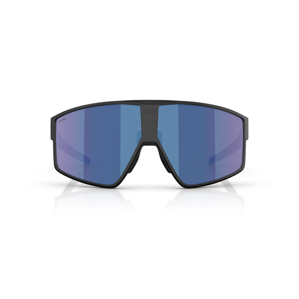 BLIZ P002 Small saulesbrilles | Matte Black - Smoke Blue Multicolour