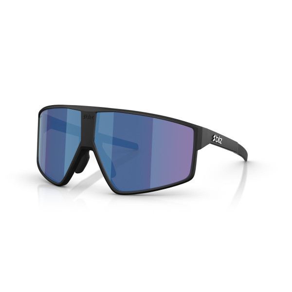 BLIZ P002 Small saulesbrilles | Matte Black - Smoke Blue Multicolour