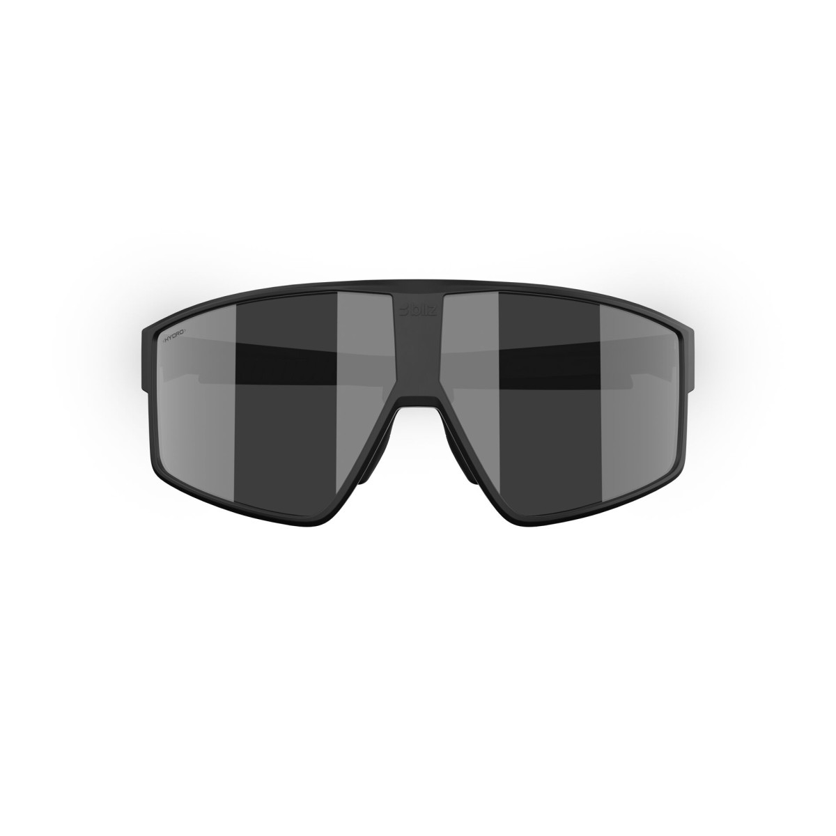 BLIZ P002 saulesbrilles | Matte Black - Smoke Silver Multicolour