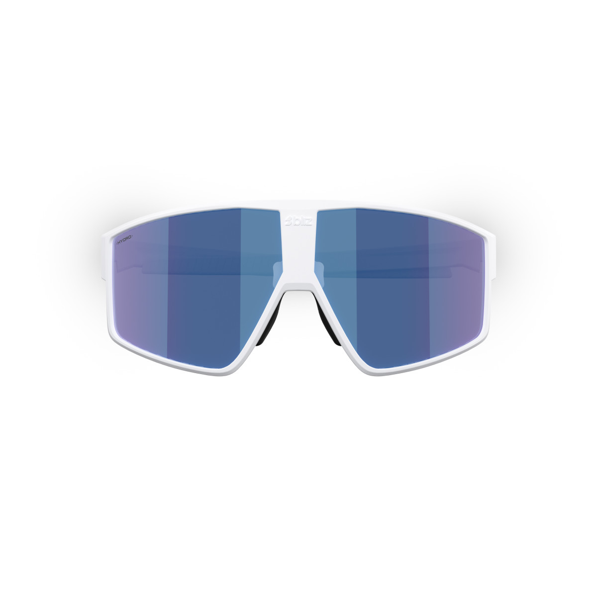 BLIZ P002 Small saulesbrilles | Matte White - Smoke Blue Multicolour