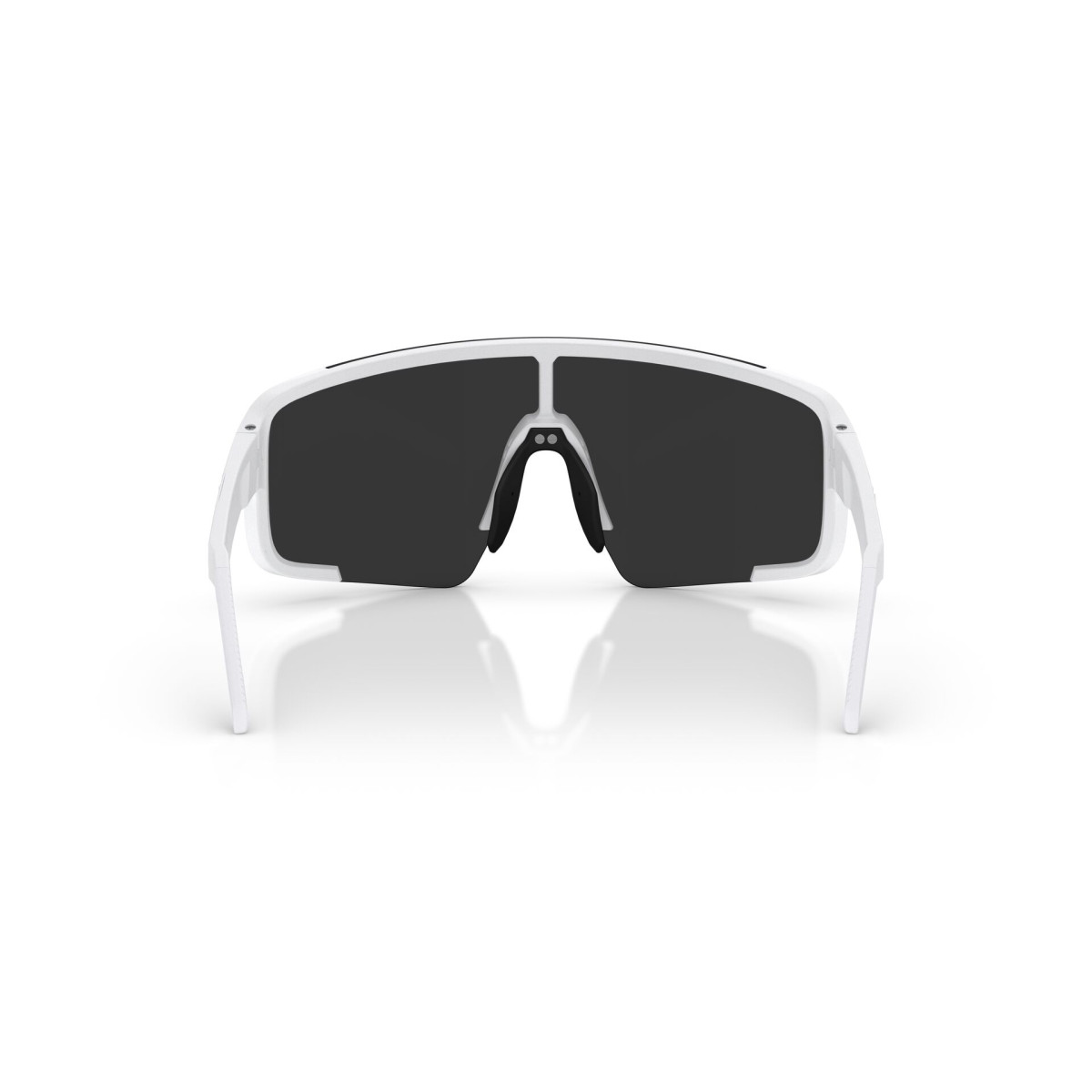 BLIZ P003  saulesbrilles | Matte White - Smoke