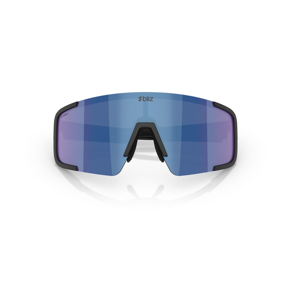 BLIZ P003  saulesbrilles | Matte Black - Blue
