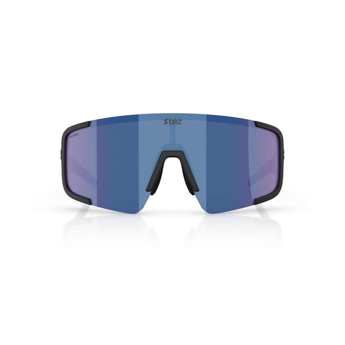 BLIZ P003  saulesbrilles | Matte Black - Blue