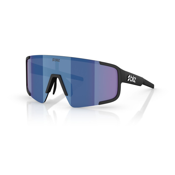 BLIZ P003  saulesbrilles | Matte Black - Blue