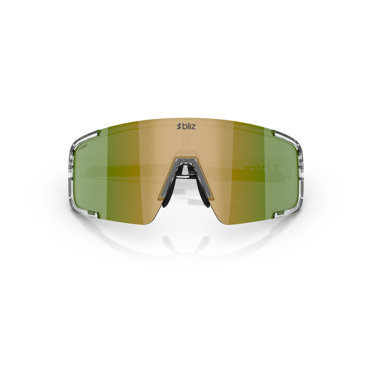 BLIZ P003  saulesbrilles | Transparent White - Green