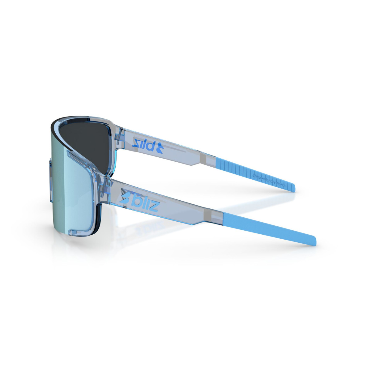 BLIZ P003 Small saulesbrilles | Transparent Blue - Ice Blue
