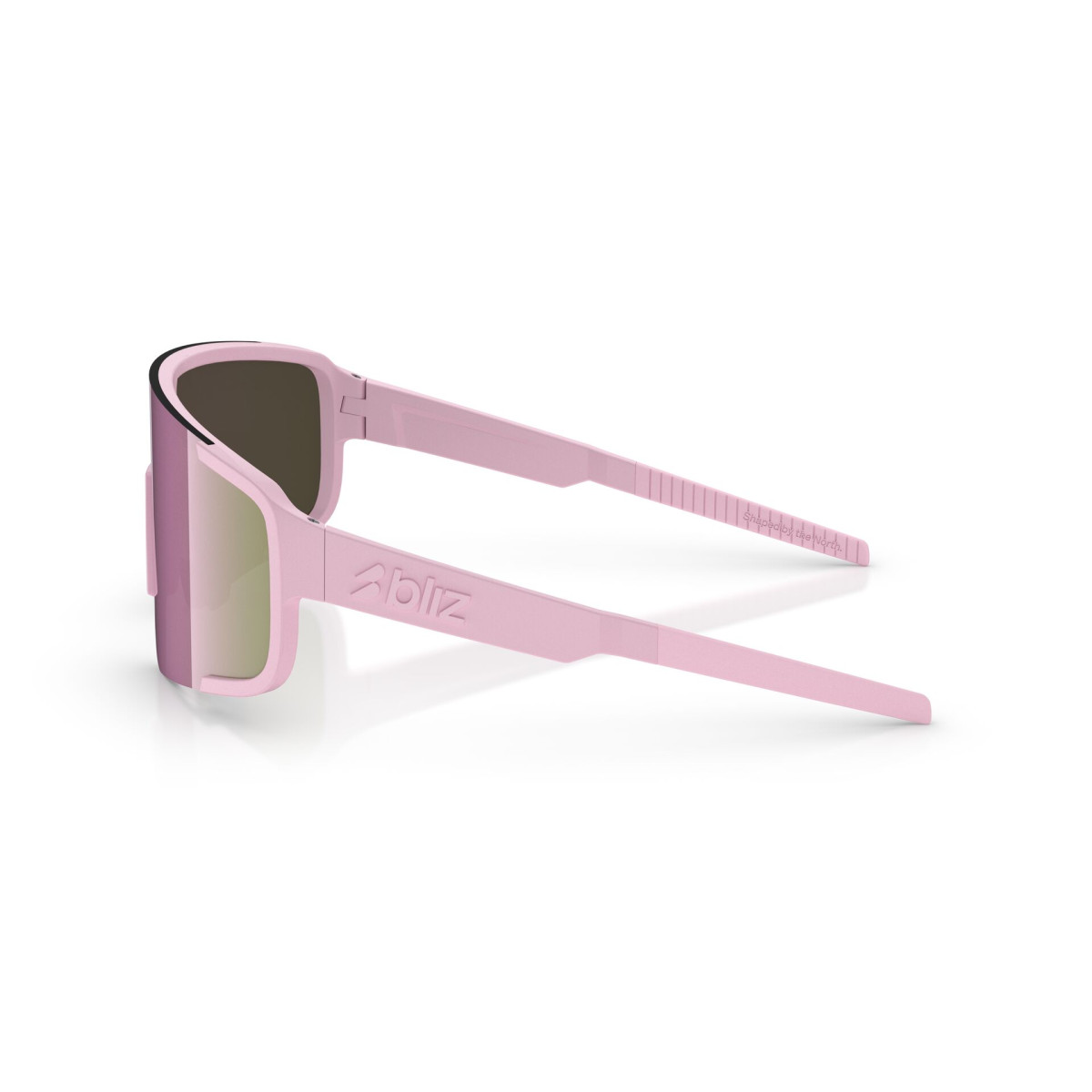 BLIZ P003 Small saulesbrilles | Matte Pink - Pink