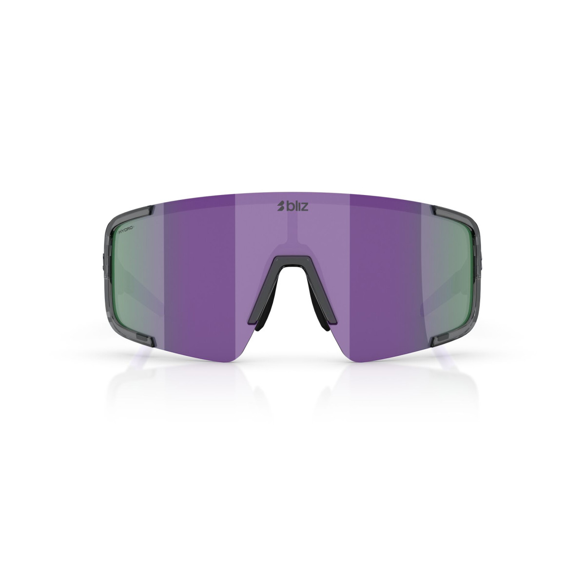 BLIZ P003 Small saulesbrilles | Crystal Black - Purple