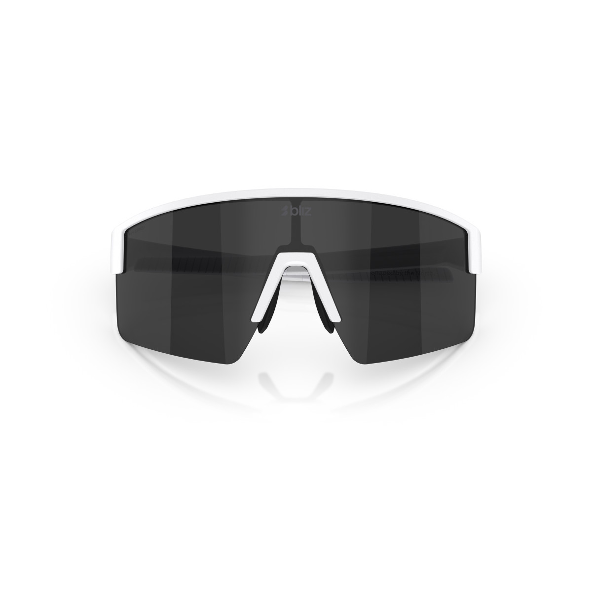 BLIZ P004 Small saulesbrilles | Matte White - Smoke