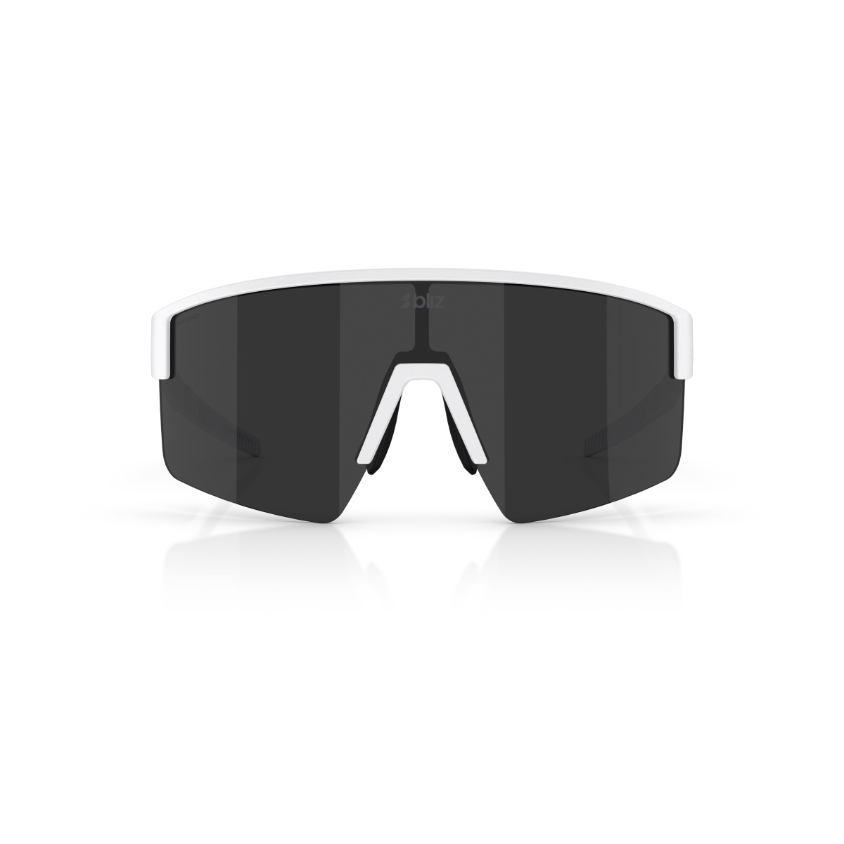 BLIZ P004 Small saulesbrilles | Matte White - Smoke