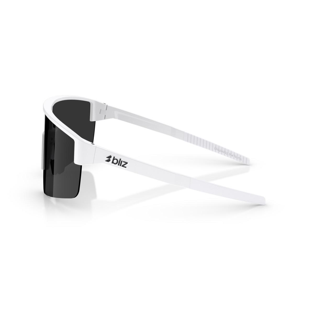 BLIZ P004 Small saulesbrilles | Matte White - Smoke