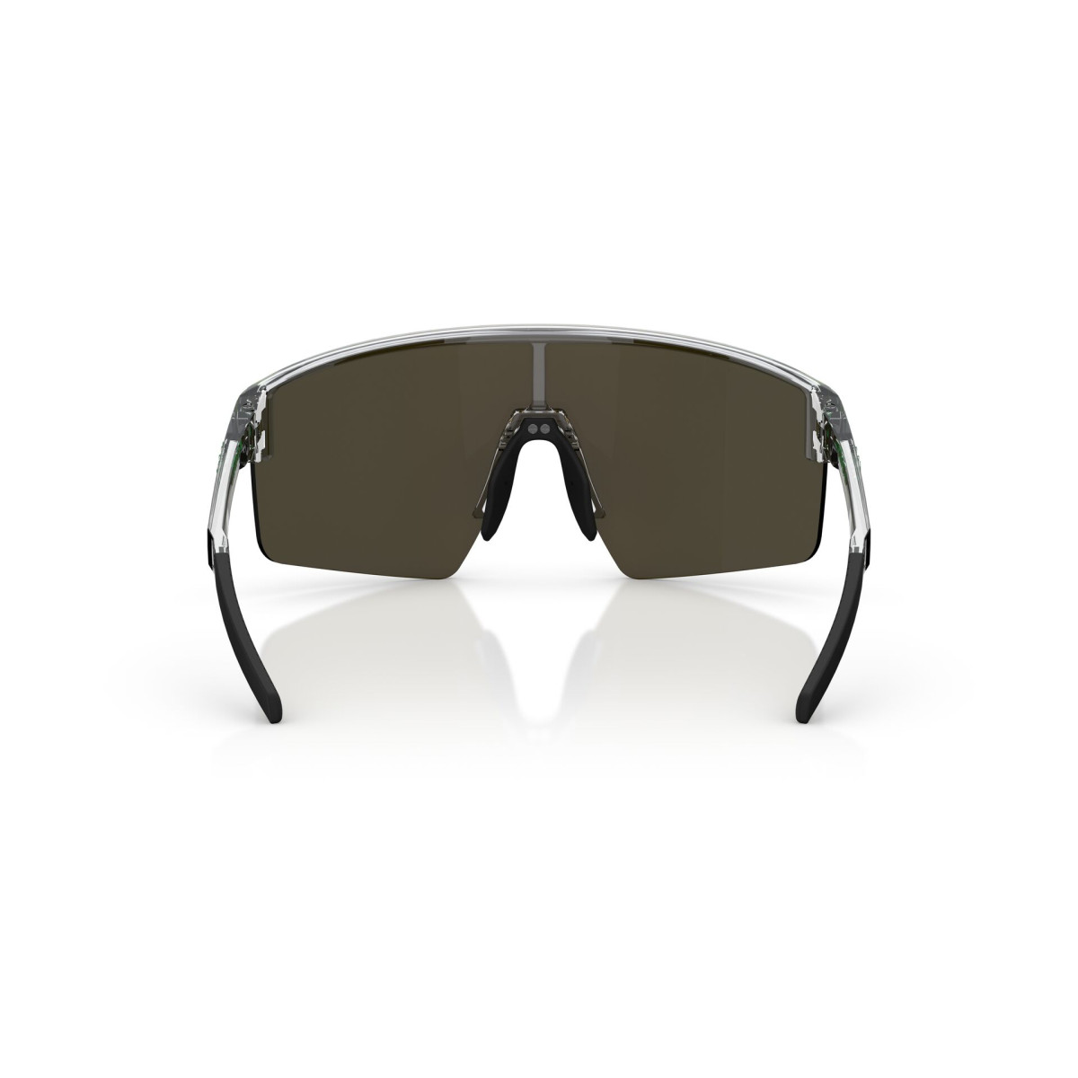 BLIZ P004 Small saulesbrilles | Transparent White - Green