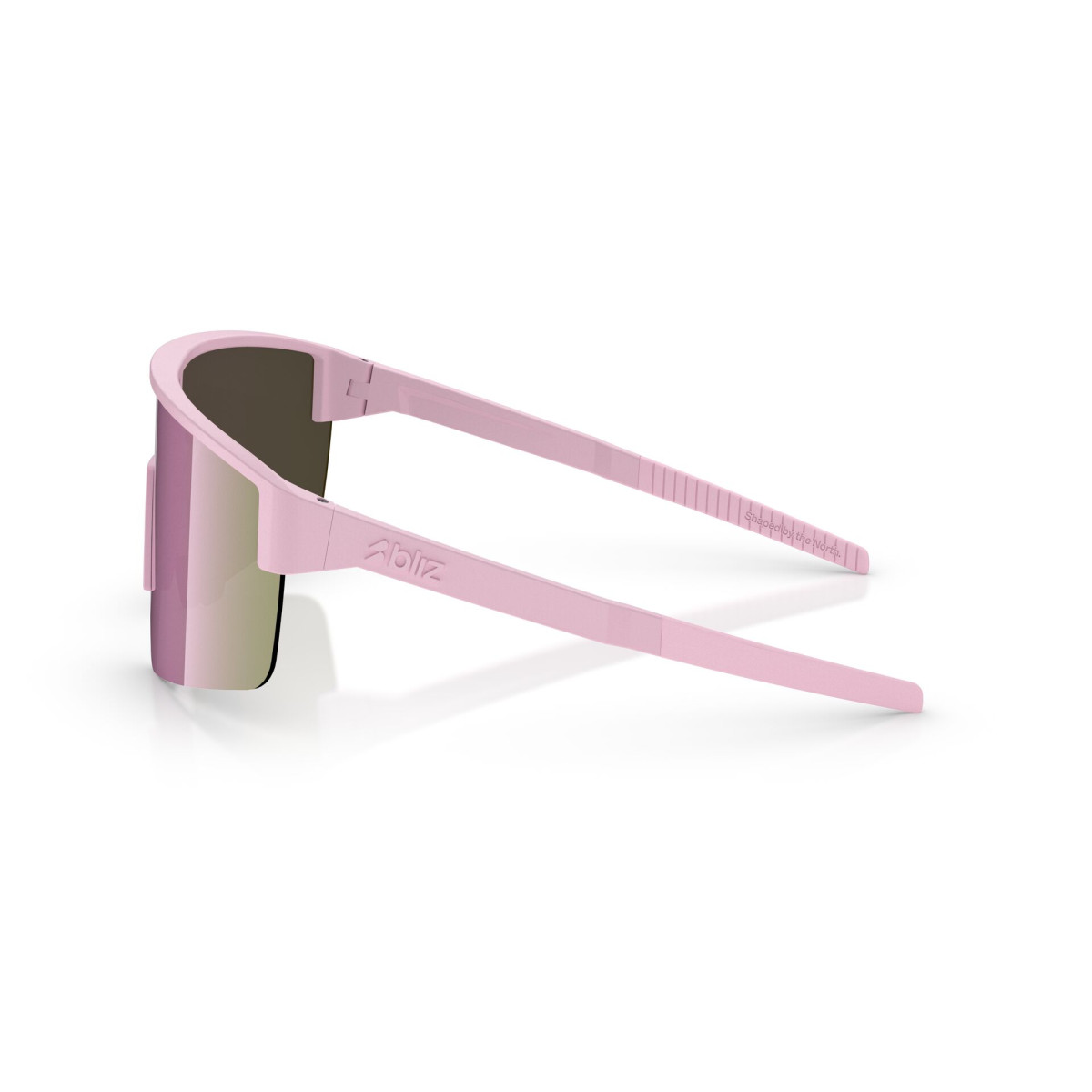 BLIZ P004 Small saulesbrilles | Matte Pink - Pink