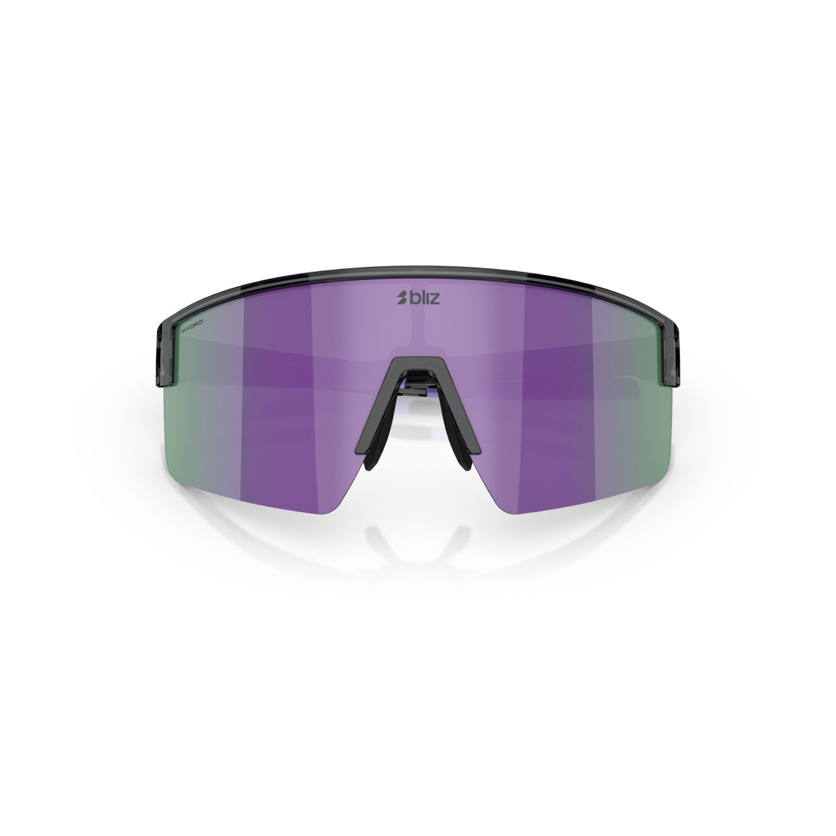 BLIZ P004 Small saulesbrilles | Crystal Black - Purple