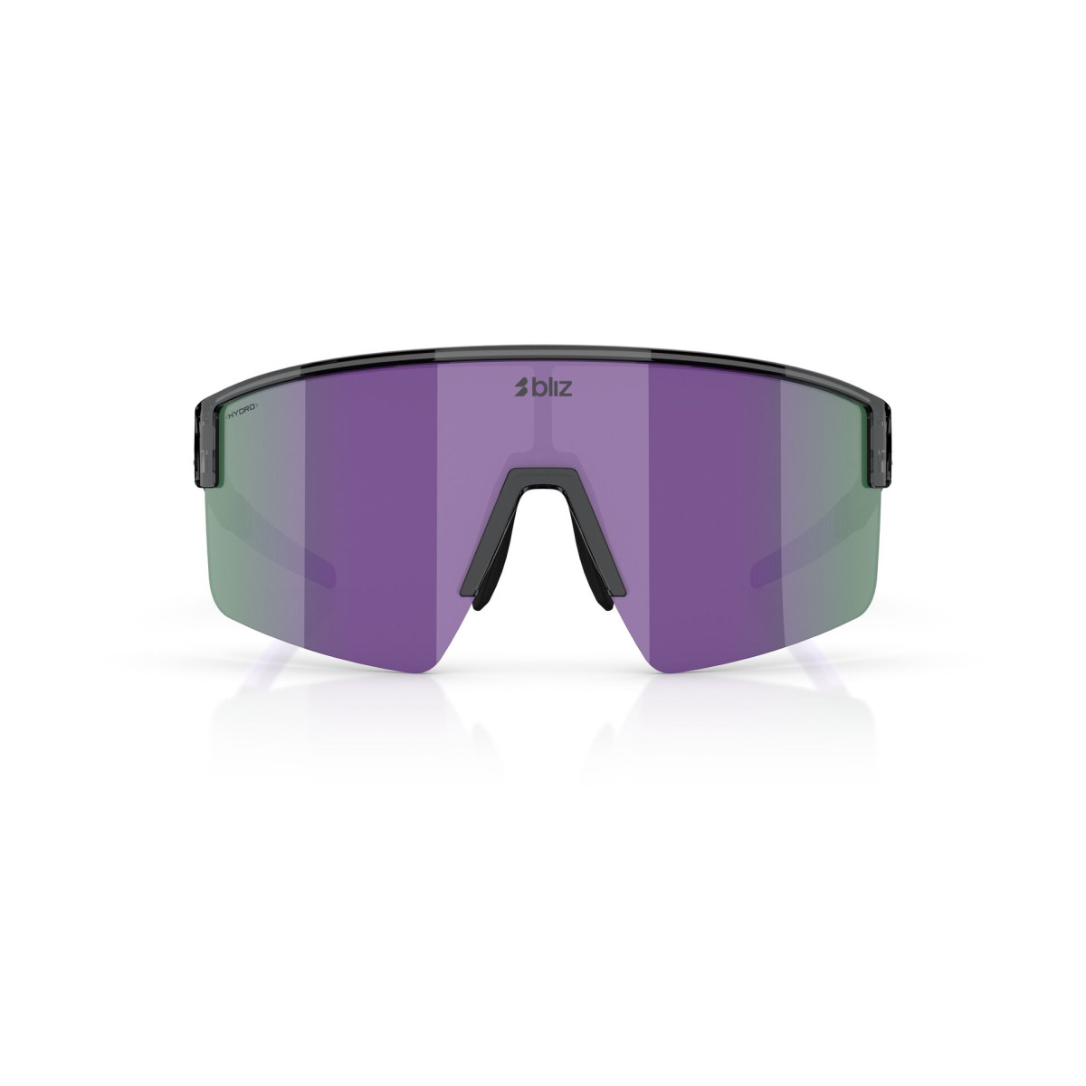 BLIZ P004 Small saulesbrilles | Crystal Black - Purple