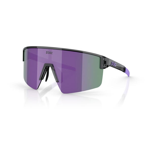 BLIZ P004 Small saulesbrilles | Crystal Black - Purple