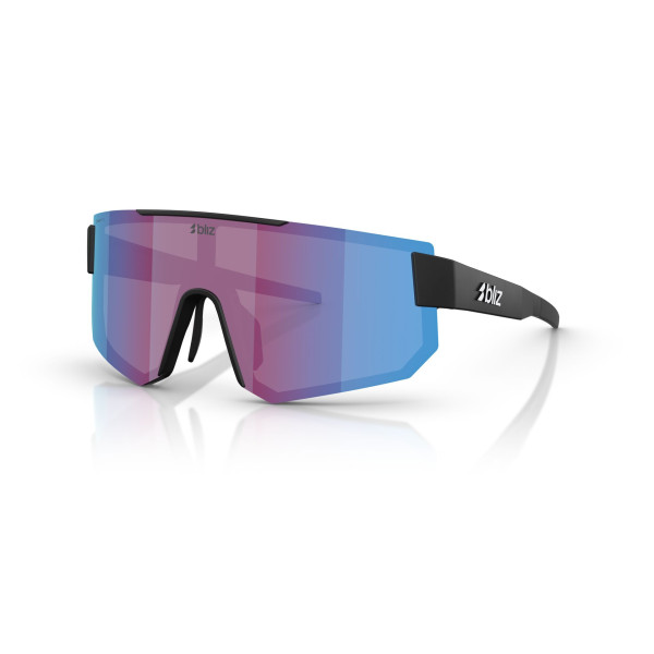 BLIZ P005 saulesbrilles | Nano Optics | Matte Black - Violet Blue Multicolour