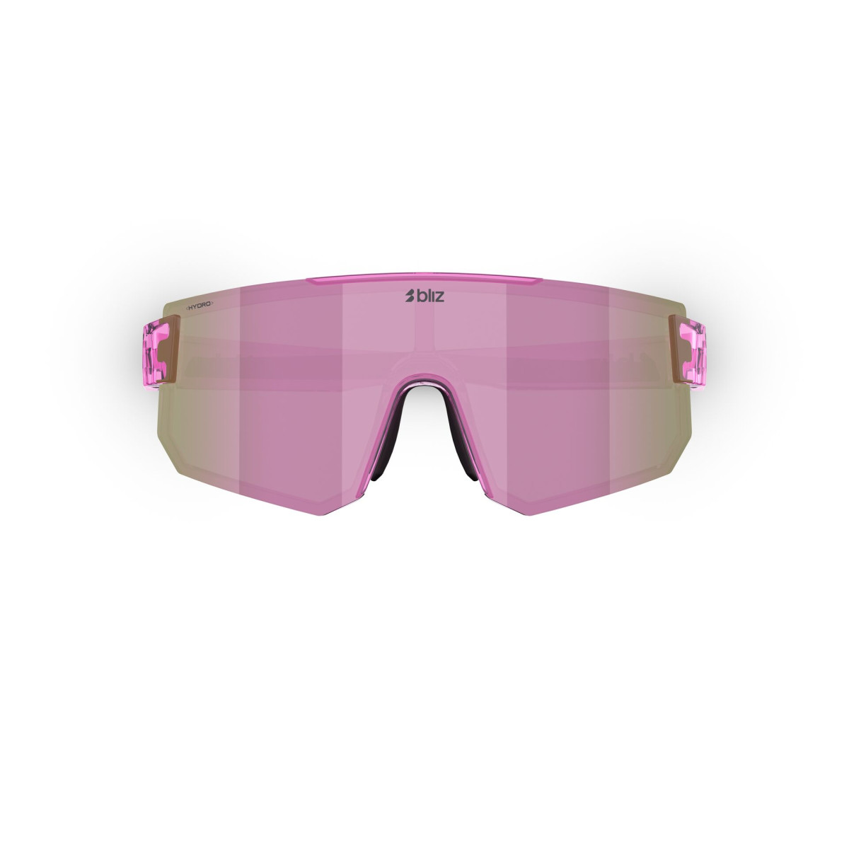 BLIZ P005 Small saulesbrilles | Transparent Pink - Brown Rose Multicolour