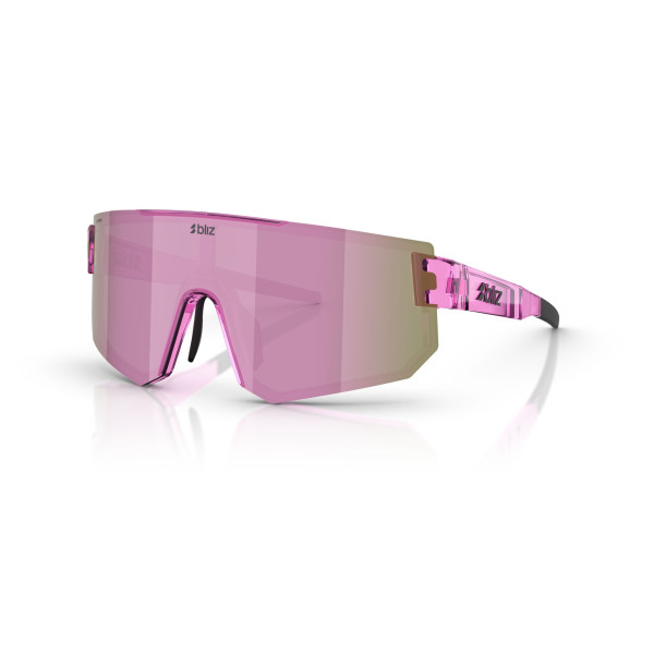 BLIZ P005 saulesbrilles | Transparent Pink - Brown Rose Multicolour