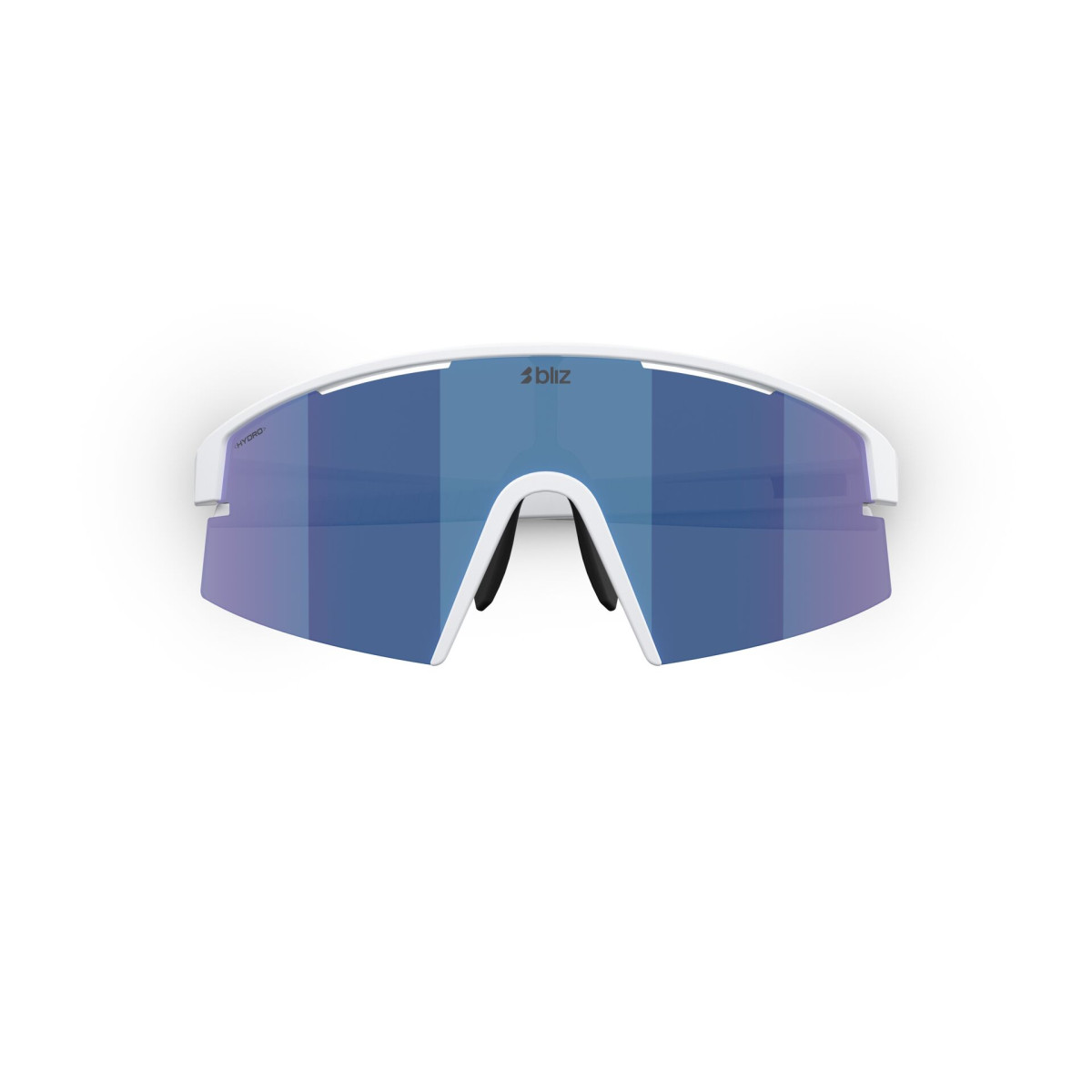 BLIZ P006 saulesbrilles | Matte White - Smoke Blue Multicolour