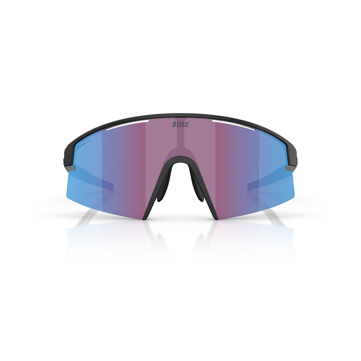 BLIZ P006 saulesbrilles | Nano Optics | Matte Black - Violet Blue Multicolour