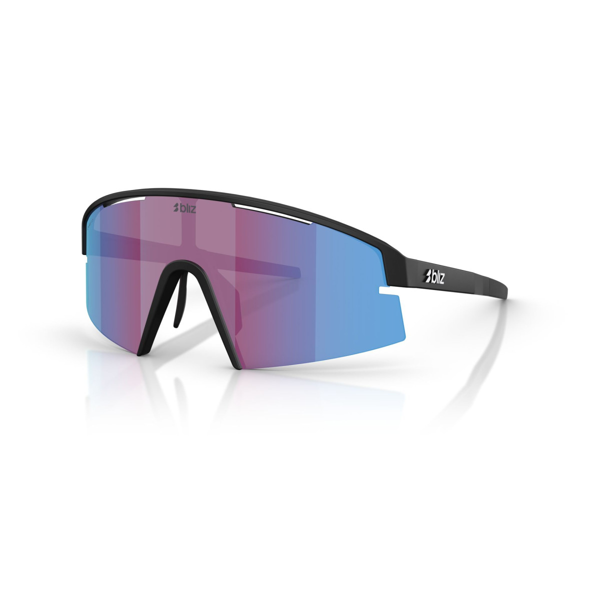 BLIZ P006 saulesbrilles | Nano Optics | Matte Black - Violet Blue Multicolour