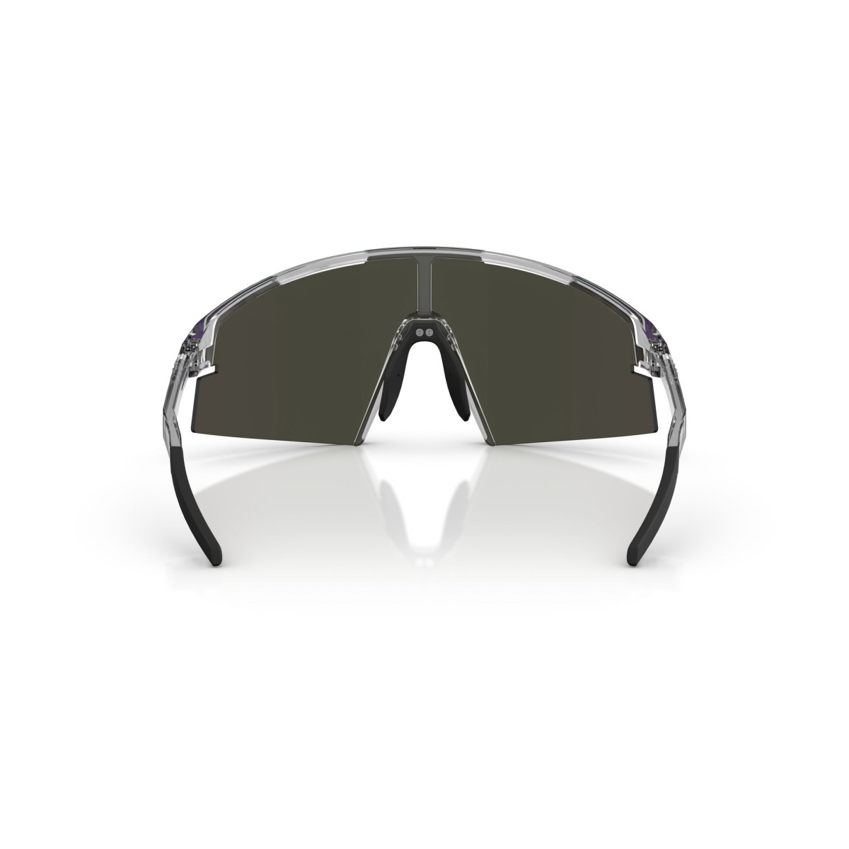 BLIZ P006 Small saulesbrilles | Crystal Black - Green Multicolour