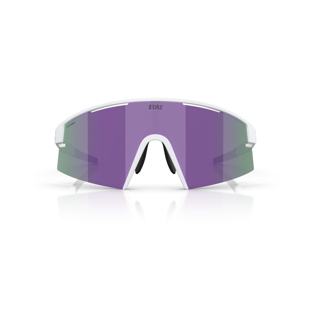 BLIZ P006 Small saulesbrilles | Crystal Black - Green Multicolour