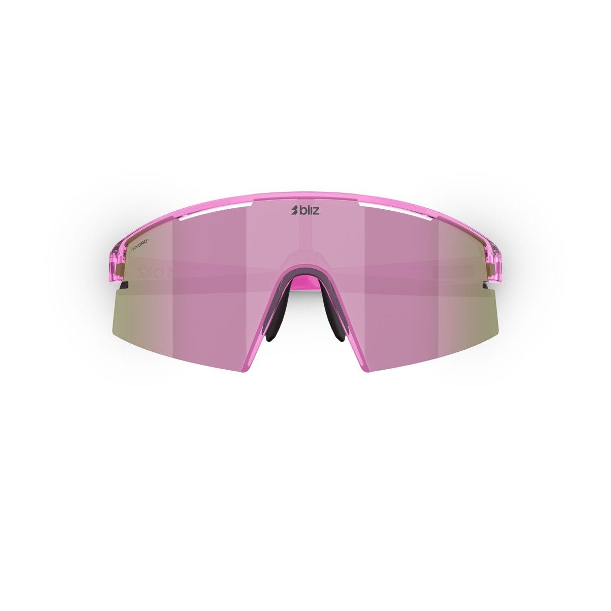 BLIZ P006 Small saulesbrilles | Transparent Pink - Brown Rose Multicolour