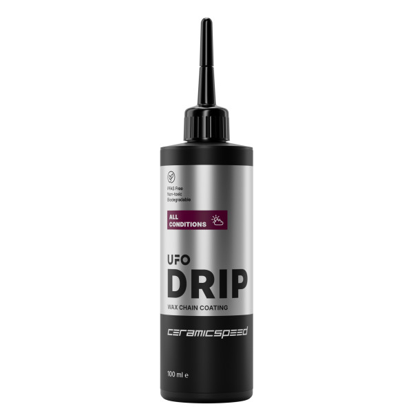 CeramicSpeed UFO DRIP All Conditions Liquid Wax Chain Coating | 100 ml