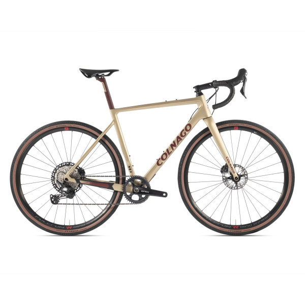 Colnago G3-X grants velosipēds | Shimano GRX 820 2x12 | Zelts - Rouge