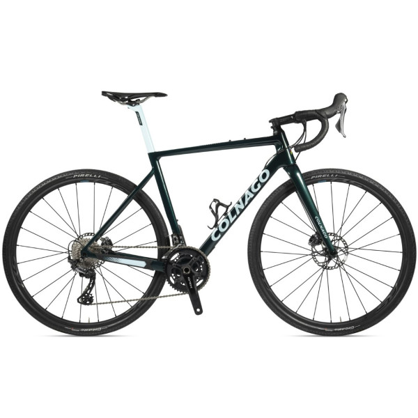 Colnago G3-X grants velosipēds | Shimano GRX 822 1x12 | Britu sacīkšu zaļš - bēšs