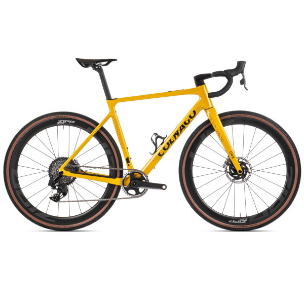Colnago G4-X grants velosipēds | Sram Rival AXS | Fulcrum Rapid Red 900 DB | MTYL - dzeltens