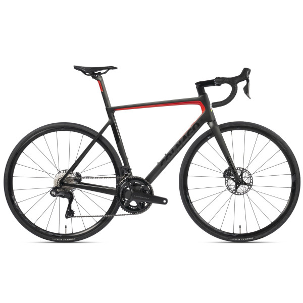 Colnago V3 šosejas velosipēds | Shimano Ultegra R8170 Di2 | Black - Red