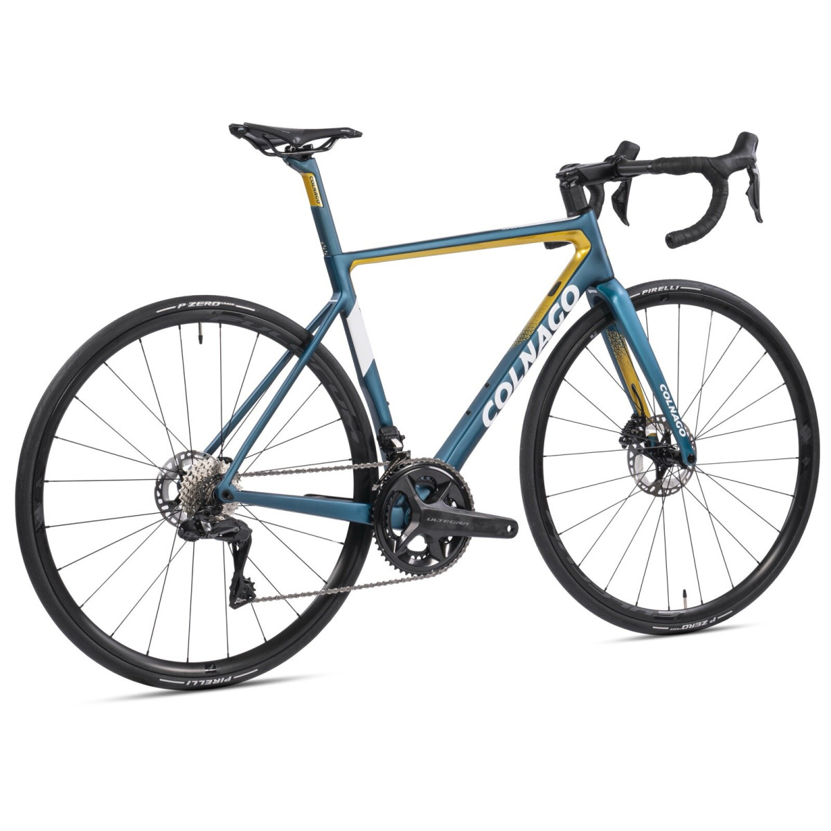 Colnago V3 šosejas velosipēds | Shimano Ultegra R8170 Di2 | Naftas - Dzeltens
