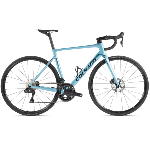 Colnago V4 šosejas velosipēds | Shimano 105 R7170 Di2 Disc | Fulcrum Racing 600 DB | Zils