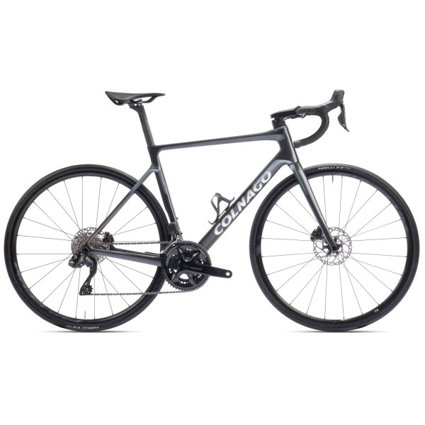 Colnago V4 šosejas velosipēds | Shimano 105 R7170 Di2 Disc | Fulcrum Racing 600 DB | Grey