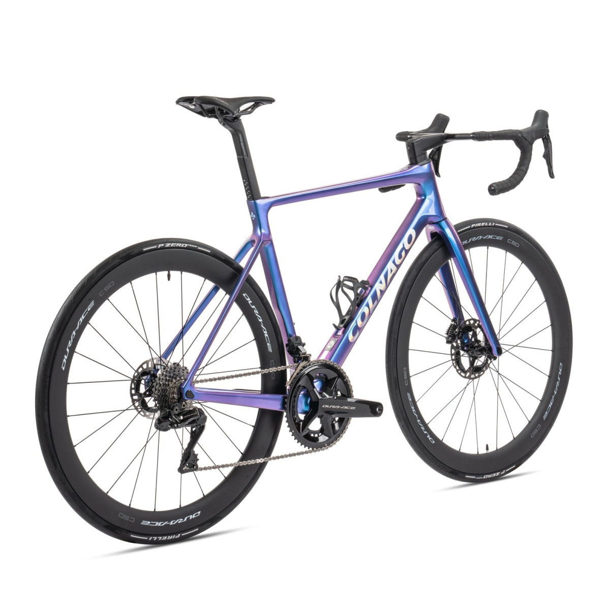 Colnago V4Rs šosejas velosipēds | Shimano Dura Ace R9270 Di2 Disc | Shimano Dura Ace C50 WHR9270 | Purple - Silver