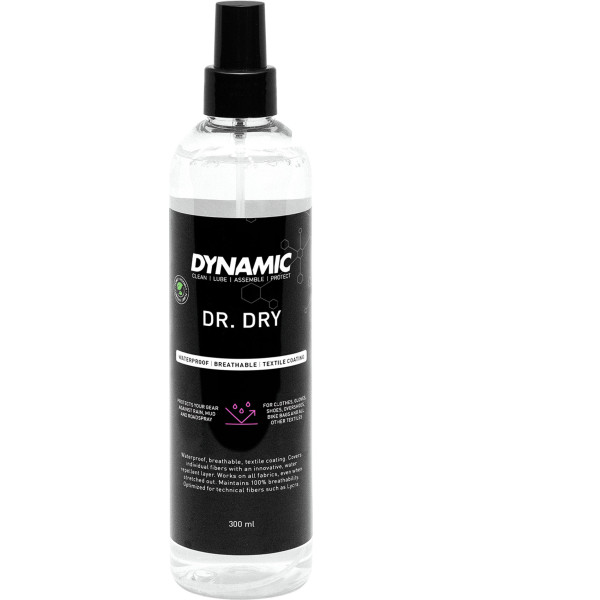 Dynamic Dr. Dry ūdensnecaurlaidīgs pārklājums apģērbiem | 300 ml Dynamic Dr. Dry ūdensnecaurlaidīgs pārklājums apģērbiem | 300 ml