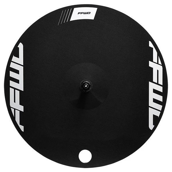Fast Forward DISC Tubular Rim Brake karbonas aizmugurējais ritenis | DT350 | Black - White