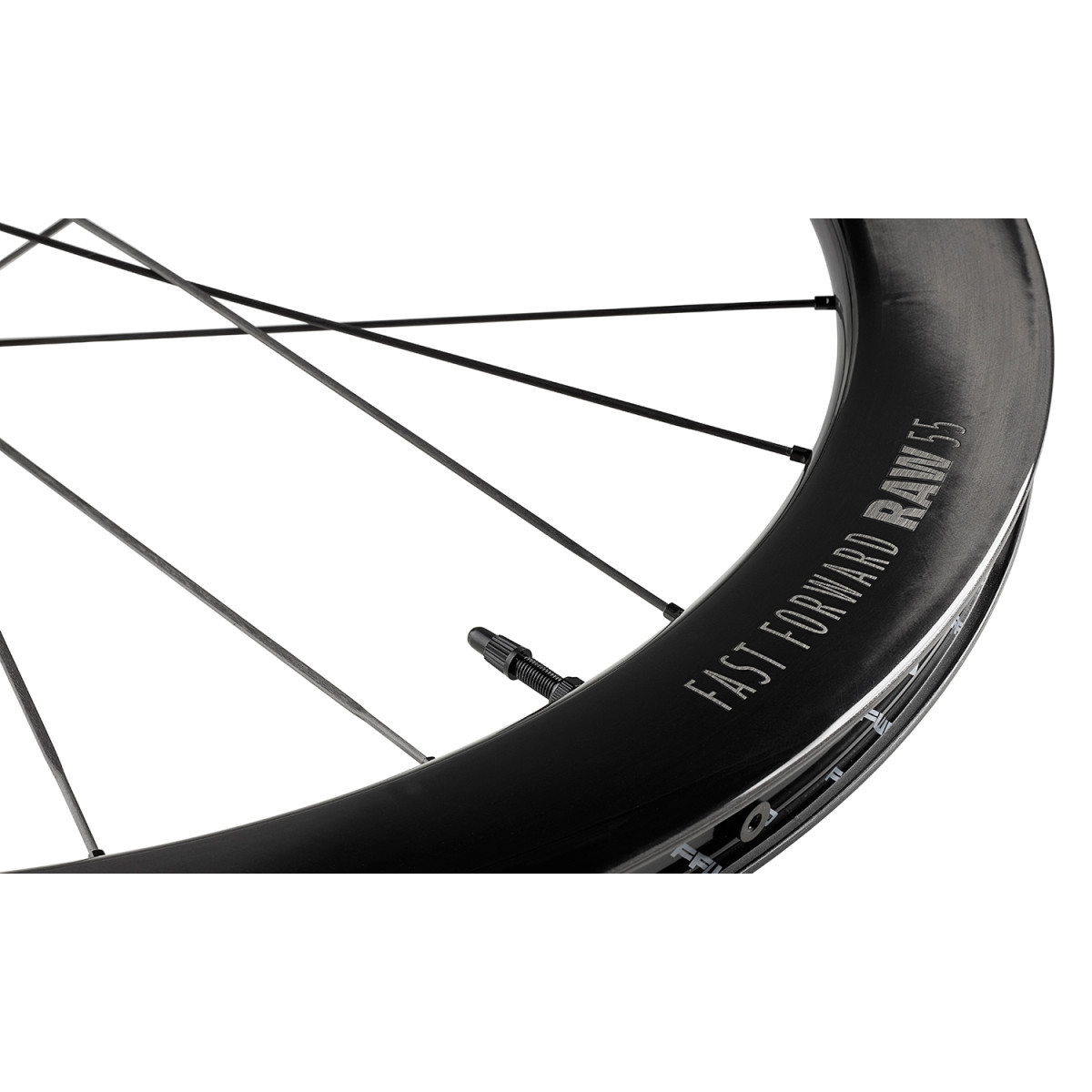 Fast Forward RAW 44/55 oglekļa ratu komplekts | Gloss Black