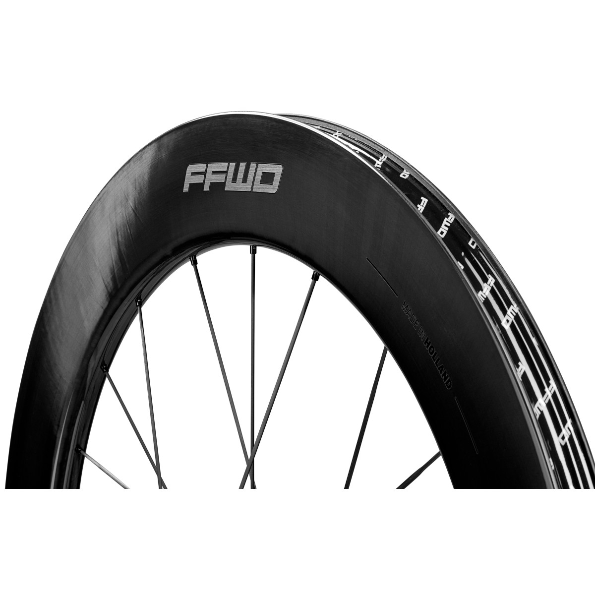 Fast Forward RAW 77 oglekļa ratu komplekts | Gloss Black