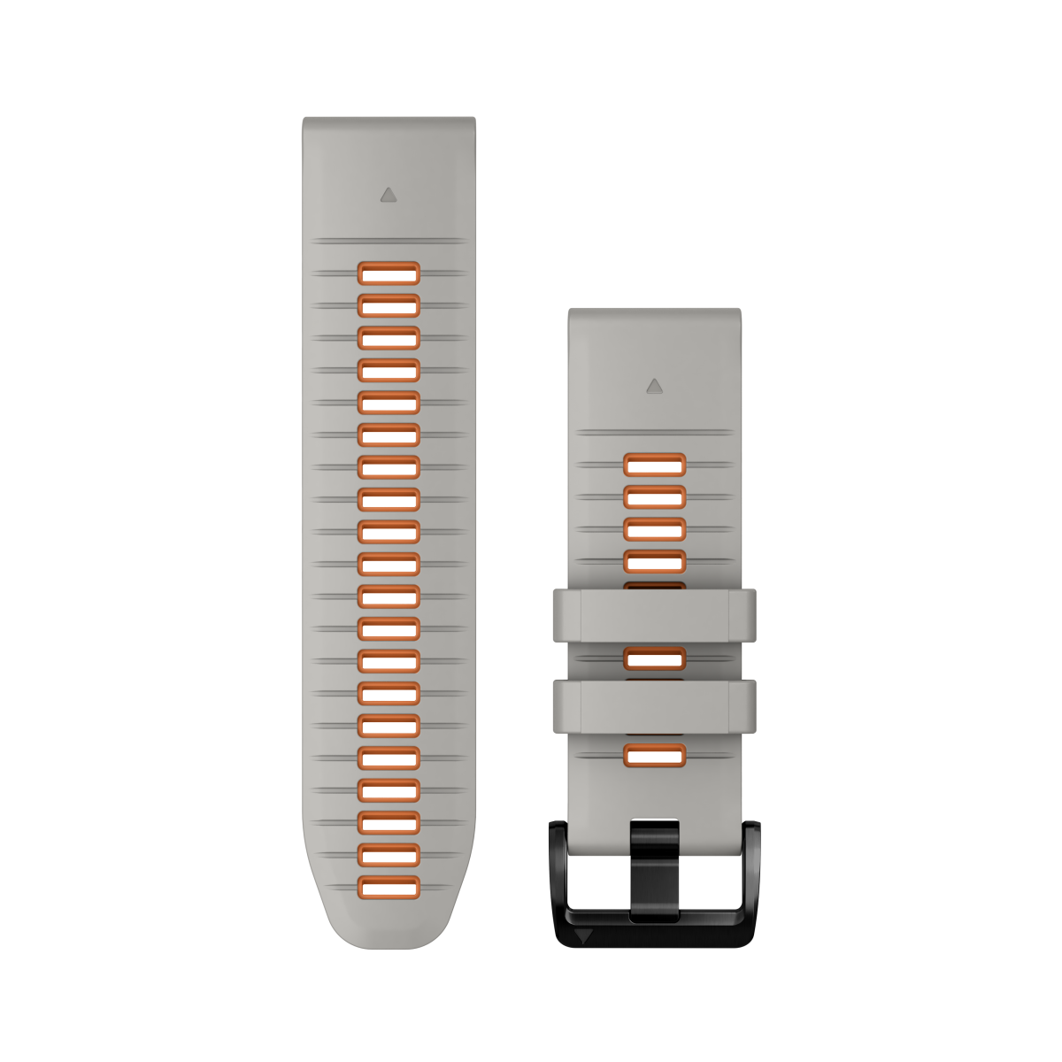 Garmin QuickFit® 26 silikona pulksteņa rokassprādze | Pelēka - Ember Orange