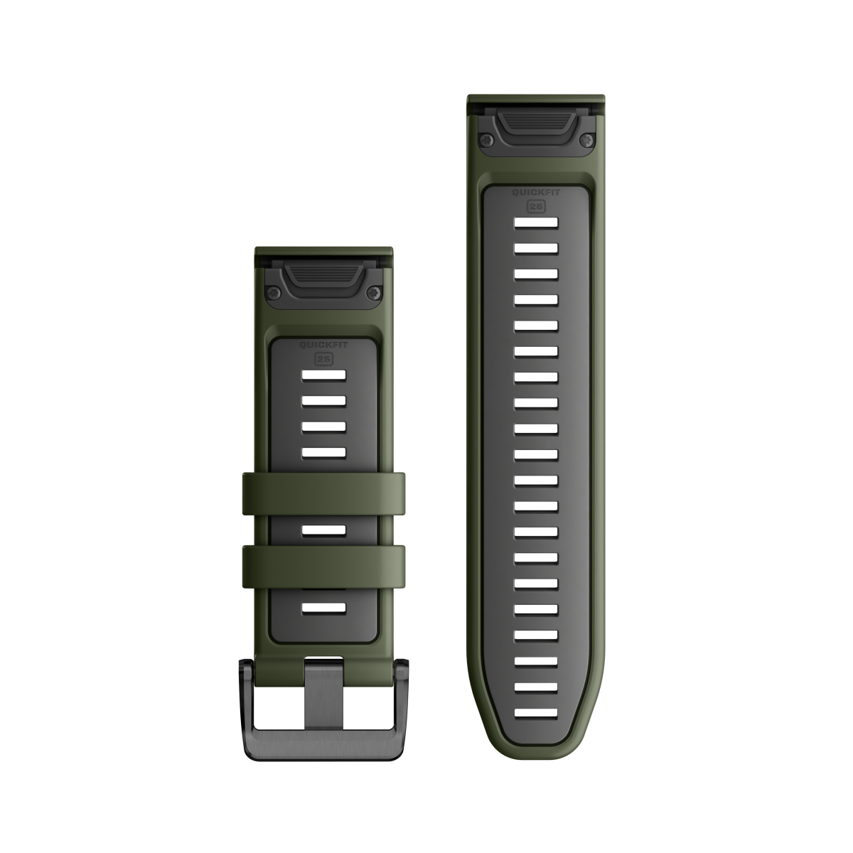 Garmin QuickFit® 26 silikona pulksteņa rokassprādze | Moss - grafīts