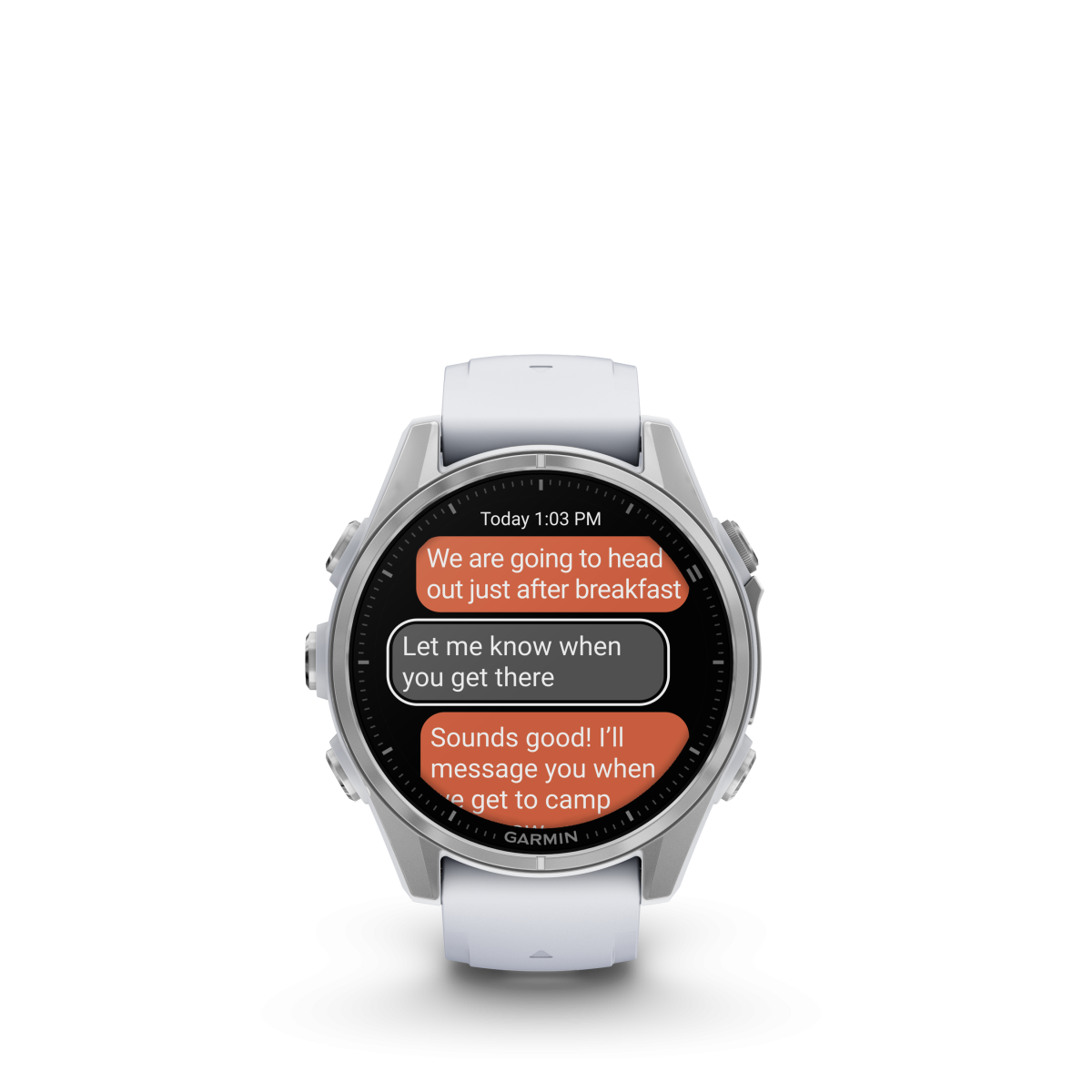 Garmin fēnix® 8 Amoled viedpulkstenis | 43 mm | Sudraba - Baltā akmens